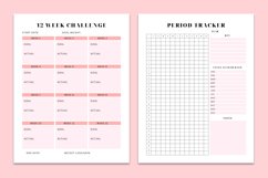 Health and Fitness Planner Bundle Canva KDP Product Image 3