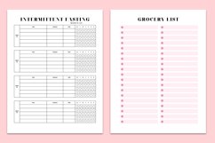 Health and Fitness Planner Bundle Canva KDP Product Image 5