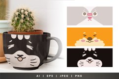Cute Animal's Facial Expression Mug Sublimation Set Product Image 1