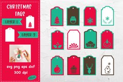 Christmas Gift Tag SVG Bundle