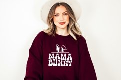 Mama Bunny SVG PNG PDF, Easter Mama Shirt Svg, Bunny Mama Product Image 4