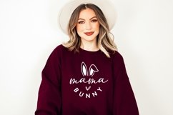 Mama Bunny SVG PNG PDF, Easter Mama Shirt Svg, Bunny Mama Product Image 1