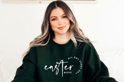 Easter Mode SVG PNG, Happy Easter Svg, Easter Vibes Svg Product Image 3