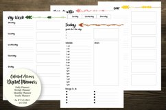Colorful Arrows Digital Planners Product Image 1