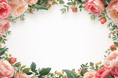 Red Watercolor Floral Background Product Image 1