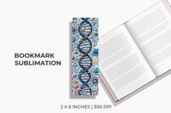 Science Elements Bookmark Sublimation Product Image 1