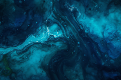 Deep Ocean Blue Abstract Background Product Image 1