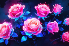 Pink Floral Background Wallpaper Product Image 1