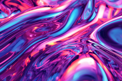 Neon Liquid Background Wallpaper Product Image 1