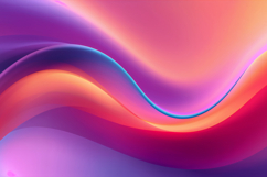 Colorful Abstract Wave Background Product Image 1