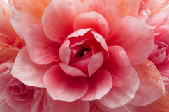 Closeup of Pink Floral Background Wallpaper Product Image 1