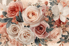 Elegant Floral Background Wallpaper Product Image 1