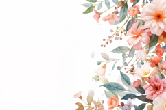 Watercolor Floral Background Product Image 1