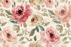 Watercolor Floral Background Product Image 1