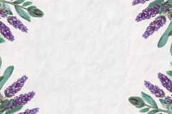 Lavender Watercolor Floral Background Product Image 1