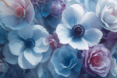 Blue Floral Background Product Image 1
