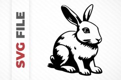 Rabbit SVG File Product Image 1