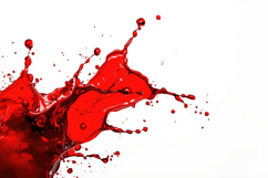 Red Liquid Splash Background Wallpaper Product Image 1
