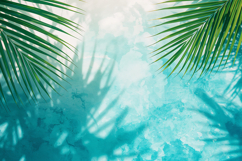 Palm Leaves Background Wallpaper Product Image 1