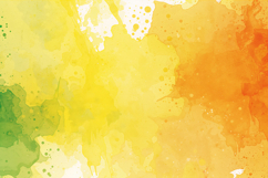 Yellow Orange Watercolor Texture Background Product Image 1