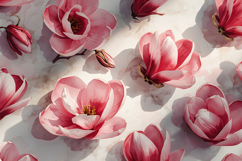 Pink Floral Background Wallpaper Product Image 1