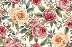 Watercolor Floral Background Product Image 1