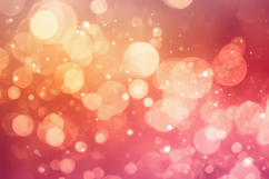 Pink Orange Bokeh Background Wallpaper Product Image 1