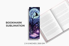 Horror Bookmark Sublimation Product Image 1