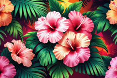 3D Floral Background Wallpaper Product Image 1
