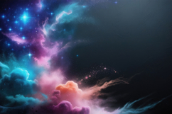Dreamy Cosmic Galaxy Background Wallpaper Product Image 1