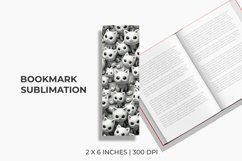 3D Cats Bookmark Sublimation Product Image 1