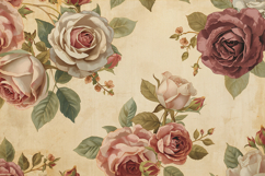 Vintage Floral Background Wallpaper Product Image 1