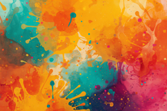 Colorful Paint Splatter Background Wallpaper Product Image 1
