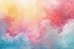 Colorful Watercolor Background Wallpaper Product Image 1