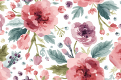 Handmade Floral Background Wallpaper Product Image 1