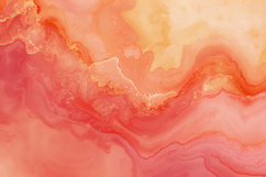Abstract Pink and Orange Fluid Art Background Wallpaper Product Image 1
