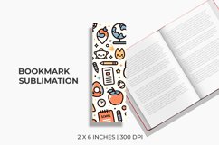 Stationery Bookmark Sublimation Product Image 1