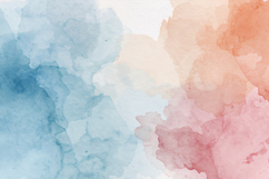 Pink Blue Watercolor Background Product Image 1