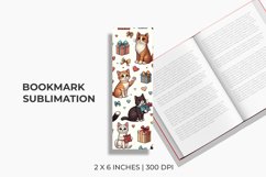 Cute Cats Bookmark Sublimation Product Image 1