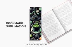 Horror Bookmark Sublimation Product Image 1