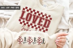 Loved John 3:16 SVG, Sublimation, Bible verse SVG Product Image 1