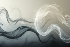 Smoky Grey Waves Background Wallpaper Product Image 1