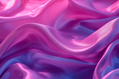 Magenta Abstract Satin Fabric Waves Background Wallpaper Product Image 1