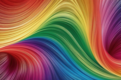 Rainbow Abstract Background Wallpaper Product Image 1
