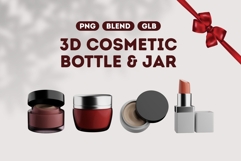 Beauty Product Container Set 01 Product Image 1