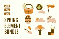 Happy Spring Clipart Collection Product Image 1