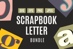 Scrapbook Alphabet Cutout Set Product Image 1