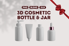 Beauty Product Container Set 04 Product Image 1