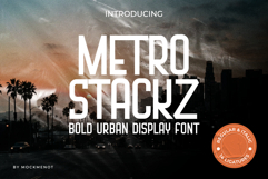 Metro Stackz Condensed Bold Display Product Image 1