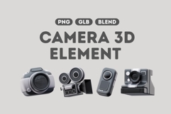 Camera 3D Element Set 3 Product Image 1